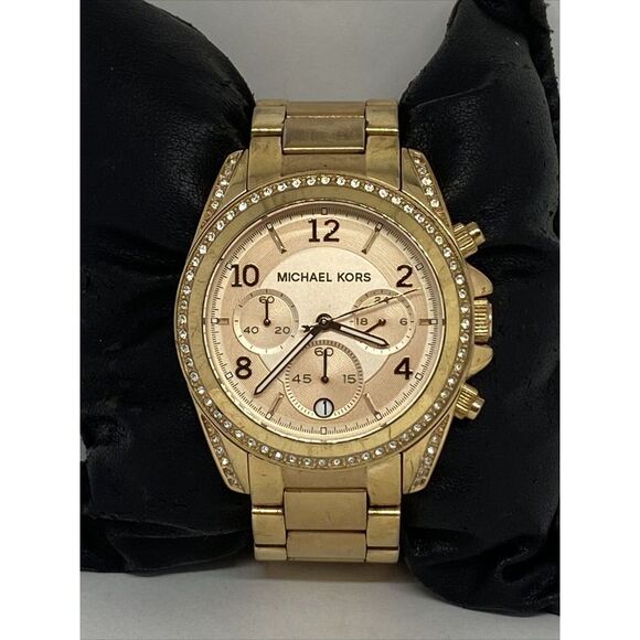 Michael Kors Blair MK5263 Women's Stainless Steel Analog Dial Quartz Watch RQ203 - Picture 1 of 12